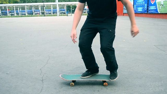 КАК ДЕЛАТЬ 360 FLIP | 360 ФЛИП НА СКЕЙТБОРДЕ смотреть онлайн