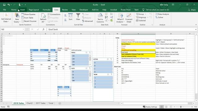 Excel 10 Tips: 数据分析人必会的10个高效好上手的 Excel 小技巧！（第441期） смотреть онлайн