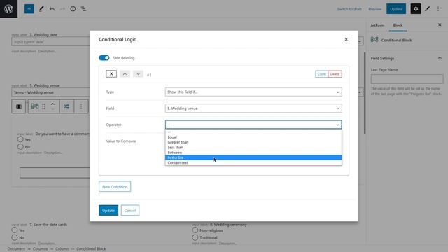 How to Set Up Conditional Logic in WordPress Form? | JetFormBuilder смотреть онлайн