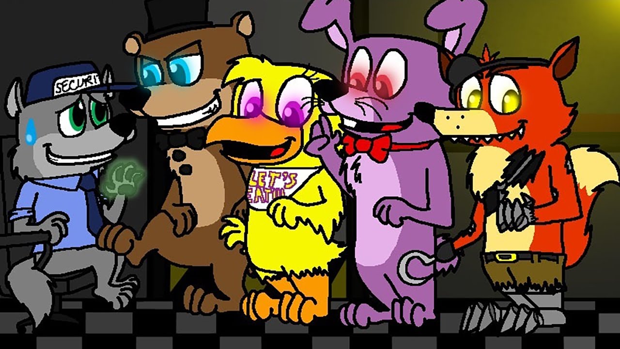 СУМРАК ПО МОТИВАМ ПЕСНИ ФНАФ ☘ FNAF КОМИКС #1 #232 смотреть онлайн