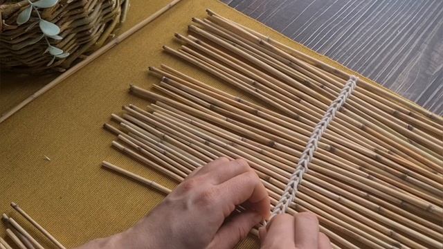 Циновка из тростника на раз-два-три! Просто и бесплатно! смотреть онлайн