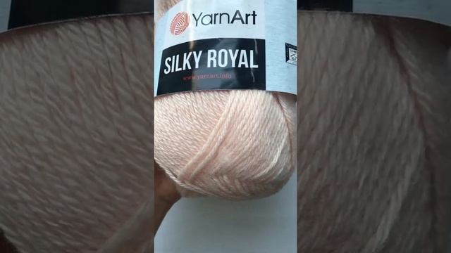 Подробный обзор пряжи YarnArt Silky Royal(меринос с искусственным шелком) №441 Светлая пудра смотреть онлайн
