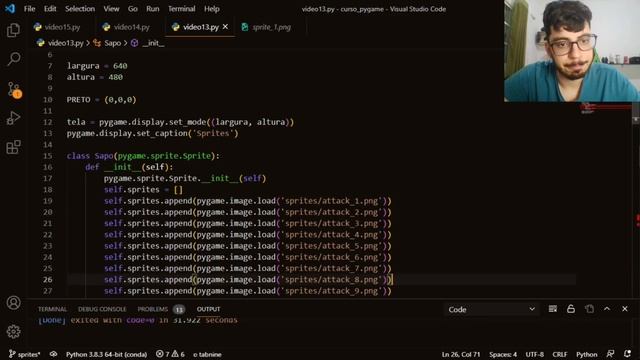 Como fazer jogos em Python! Curso Pygame #13 - Criando Sprites com Piskel смотреть онлайн