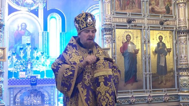 Литургия в день святителя Григория Паламы в Свято-Симеоновском кафедральном соборе смотреть онлайн