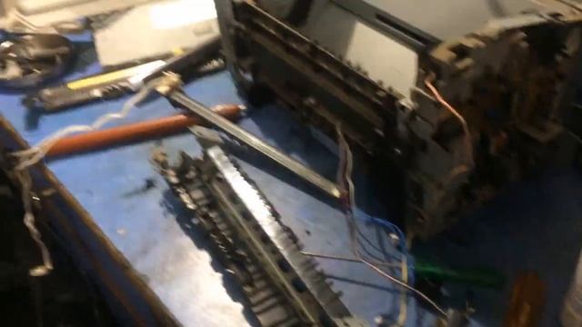 How to change teflon in hp Laser Jet M1005 printer смотреть онлайн