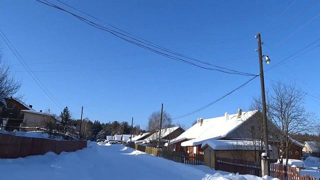 Заречный район города Лузы.8 февраля 2021 года. смотреть онлайн
