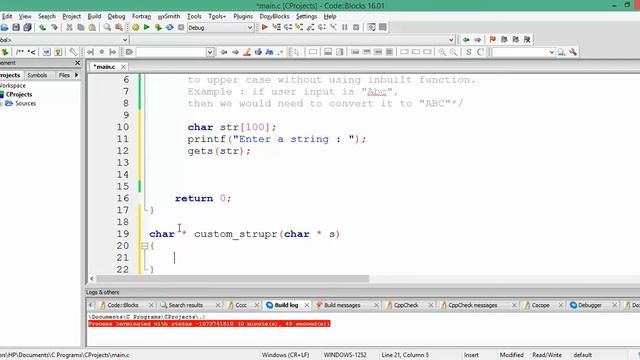 Custom Function to Convert a String to Upper Case смотреть онлайн