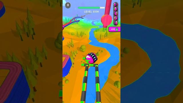 Super thunder hero balls in amazing colors challenge - playing going balls game - level 2337 to 234 смотреть онлайн