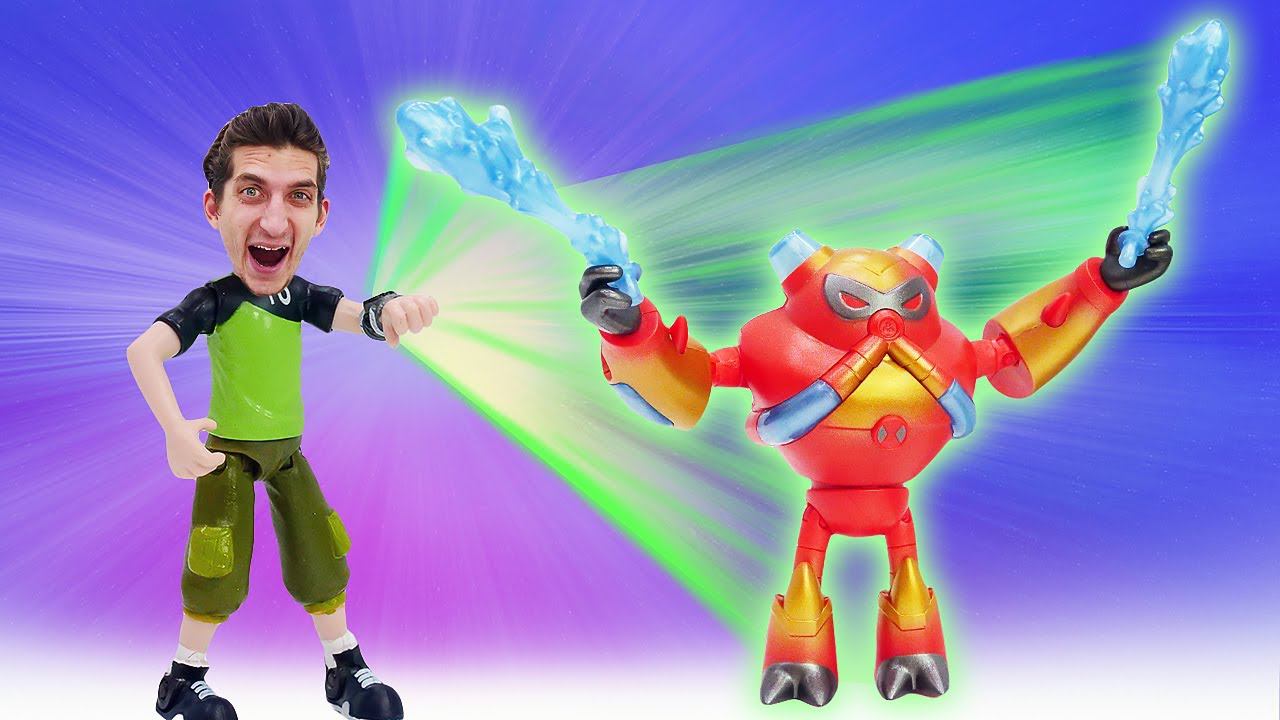 Испытай новые часы OMINTRIX Ben10! Инопланетяне Бен10 - Классные игрушки для мальчиков смотреть онлайн