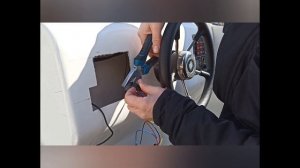 Установка влагозащищенной магнитолы AVS040W в катер. Музыка в катер