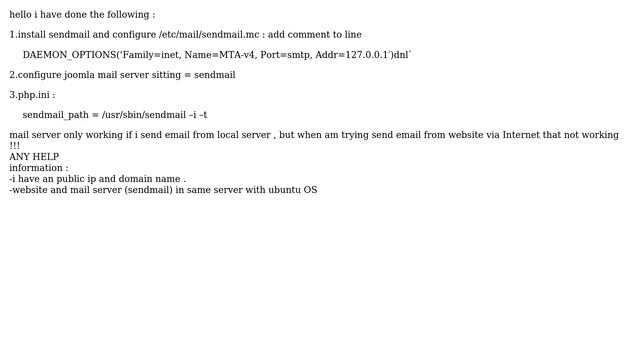 DevOps & SysAdmins: sendmail configuration смотреть онлайн