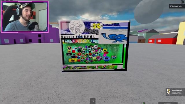 How to get FOUR BADGE in BECOME TIKY AND EVERYTHING ELSE - Roblox смотреть онлайн