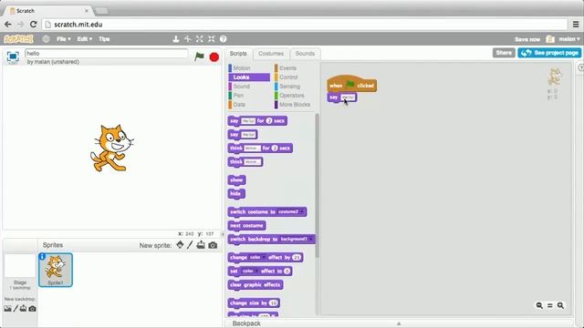 Гарвард CS50 на русском. 3. Путеводитель. 1 Привет, SCRATCH смотреть онлайн