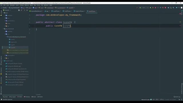 Урок 2.Создаем ядро игры и его основные классы. Создание игры для Android на Java. смотреть онлайн