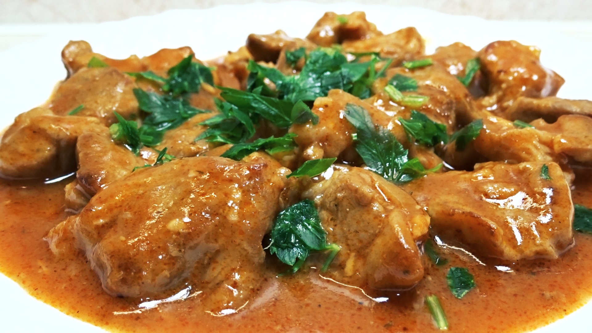 Вкусный ГУЛЯШ из СВИНИНЫ. Как Приготовить Гуляш Из Свинины с Подливкой смотреть онлайн