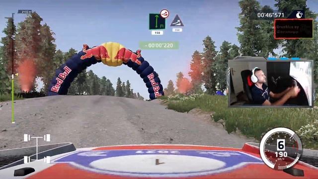 WRC 10 Gameplay - Finland Shakedown Flat Out - World Rally Championship смотреть онлайн