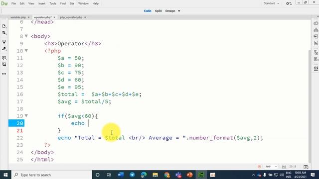 PHP If…Else, if...else...elseif Statements | Video Tutorial смотреть онлайн