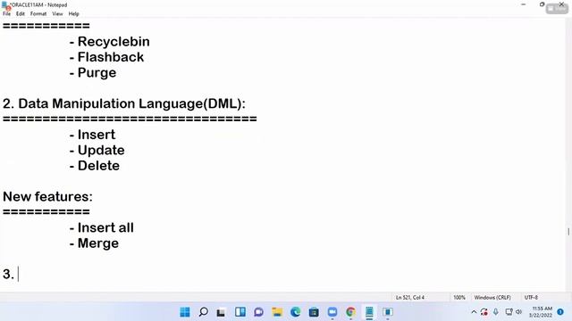 ORACLE (SQL & PL/SQL) | 21 03 22 | New Batch | New Course смотреть онлайн