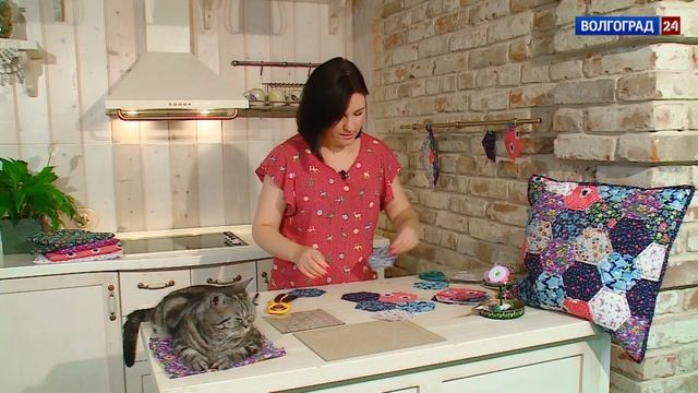 Я люблю пэчворк. Подушка для дачи. 22.08.20 смотреть онлайн