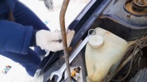 Замена датчика давления масла. Лада Калина