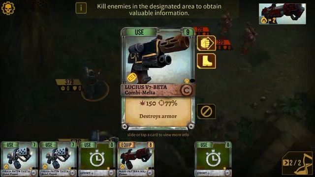Warhammer 40000: Space Wolf ( Android iOS \ game ) | Walkthrough Mission 2 смотреть онлайн