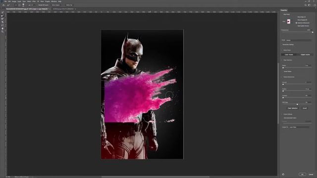 THE BATMAN POSTER IN PHOTOSHOP | PHOTOSHOP TUTORIAL смотреть онлайн