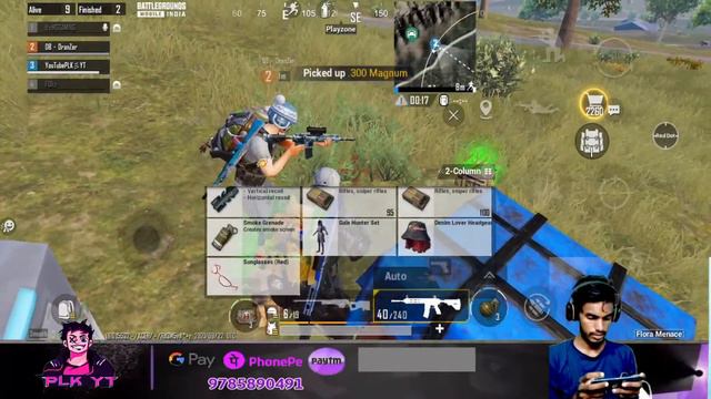 BGMI LIVE | RANK PUSH IN BGMI | BGMI NEW UPDATE | BATTLEGROUND MOBILE INDIA LIVE | BGMI Custom Room смотреть онлайн