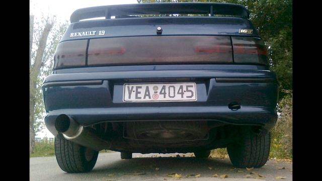 Renault 19 1.8 16V смотреть онлайн