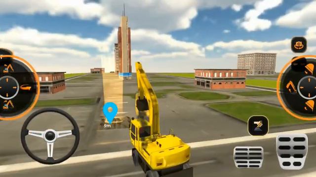 City Road Construction Sim - City Construction JCB Game 3D - Android Gameplay смотреть онлайн