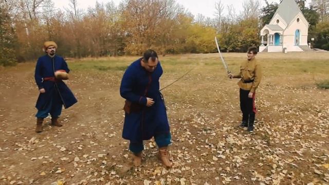 История холодного казачьего оружия, обзор от оружейника, лук, сабля, нагайка. смотреть онлайн