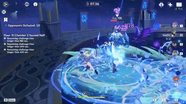 FIREWORKS KOKOMI VS ABYSS FLOOR 12 (BOTH HALVES) | C0 Kokomi Showcase | Genshin Impact 2.1 смотреть онлайн