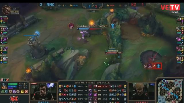 [20.05.2018] RNG vs KZ ván 4 - Chung Kết MSI 2018 | Royal Never Give Up vs. KING-ZONE DragonX game смотреть онлайн