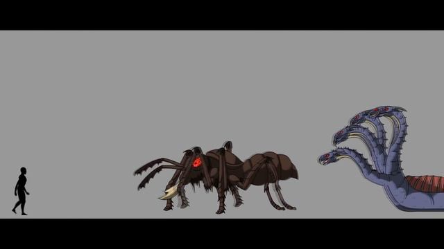 MOVIE MONSTERS | Animated Size Comparison