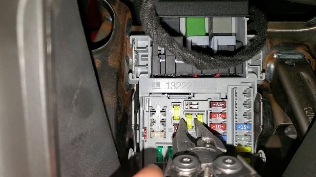 2012 Chevy Cruze Cigarette Lighter Fuse Power Outlet Fuse Location