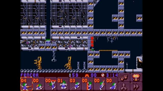 Let's Play Lemmings 2 - The Tribes #16 - Space (1/2) смотреть онлайн