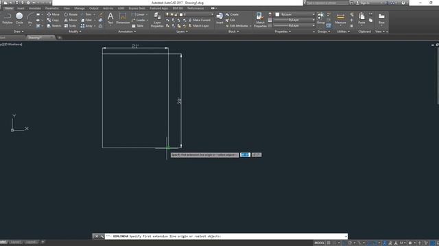 Autocad tutorial in tamil- Milimeter and inches -Alternate unit in autocad смотреть онлайн