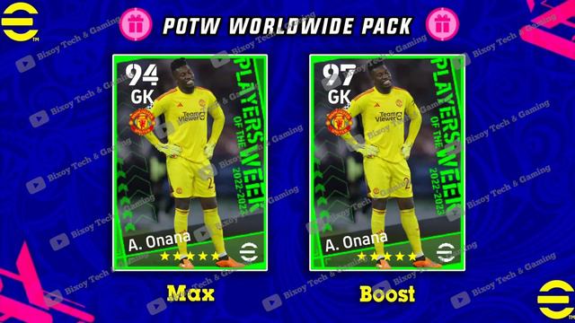 Upcoming Thursday New Potw Worldwide Nov 30 '23 In eFootball 2024 Mobile | Players & Boosted Rating смотреть онлайн