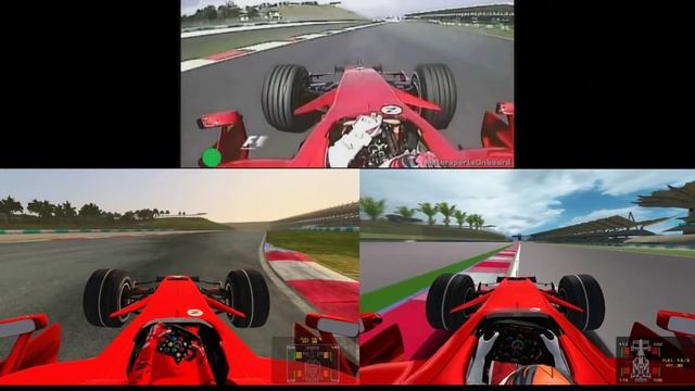 rFactor vs rFactor 2 vs Real F1 смотреть онлайн