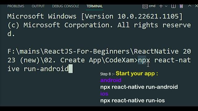 Create your first React Native app in less than 60 seconds and resolve all installation errors❗ смотреть онлайн