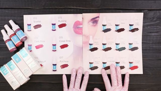 Пигменты RRBEAUTY смотреть онлайн