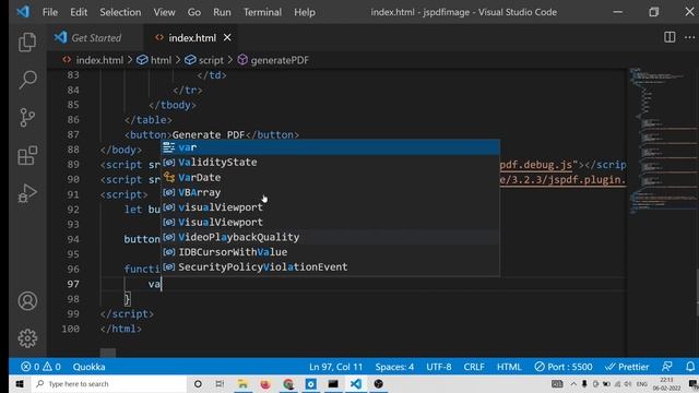 jsPDF-Autotable Project to Add Images inside Table Rows & Columns in PDF Document Using Javascript смотреть онлайн