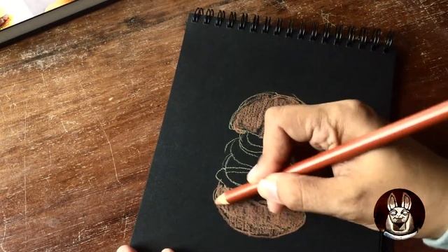 Drawing Hamburger Using Derwent Drawing Pencils смотреть онлайн