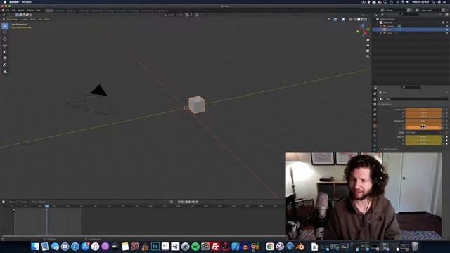 How to Move the Cube in Blender | Simple Animation Tutorial смотреть онлайн