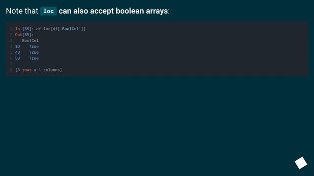 Python Pandas: Get index of rows where column matches certain value смотреть онлайн
