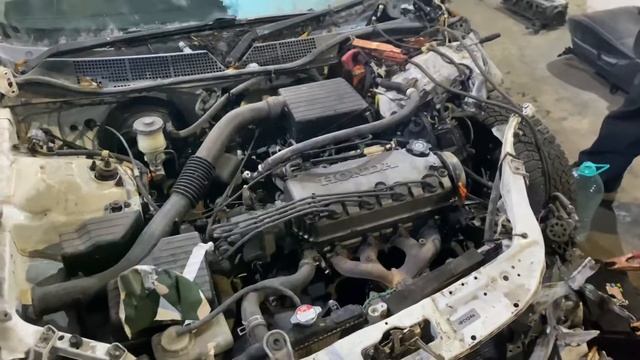 Honda Domani MB3 D15B смотреть онлайн