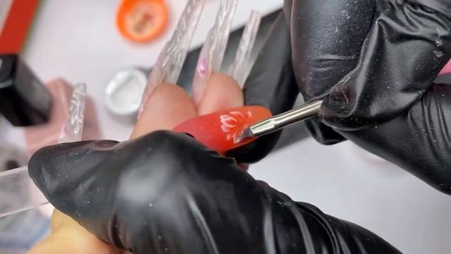 Китайская роспись с использованием трафаретов. Мастер-класс Анны Гришанковой