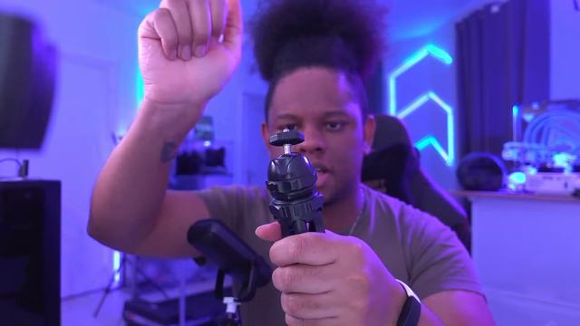 $23 Ring Light Unboxing - Streamplify Light 10 Review Tiktok & Live stream смотреть онлайн