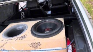 Сабвуфер Урал Патриот Гром 15 / Отзыв после полугода использования / Валево / флекс, шатает тринашк