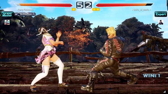 Tekken 7 [Steam]: Online Ranked Matches With Asuka Kazama #11 (8/26/18, Part 4/6)