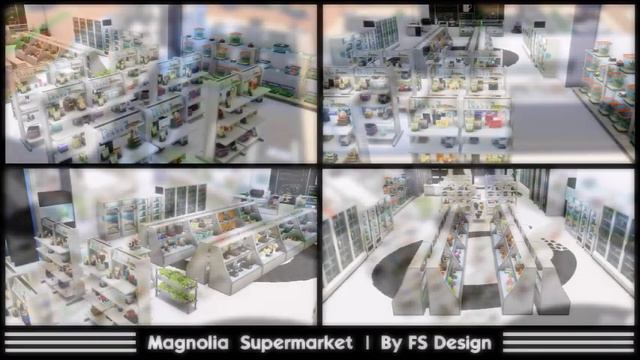 The Sims 4 Lots - Magnolia Supermarket by FS Design смотреть онлайн
